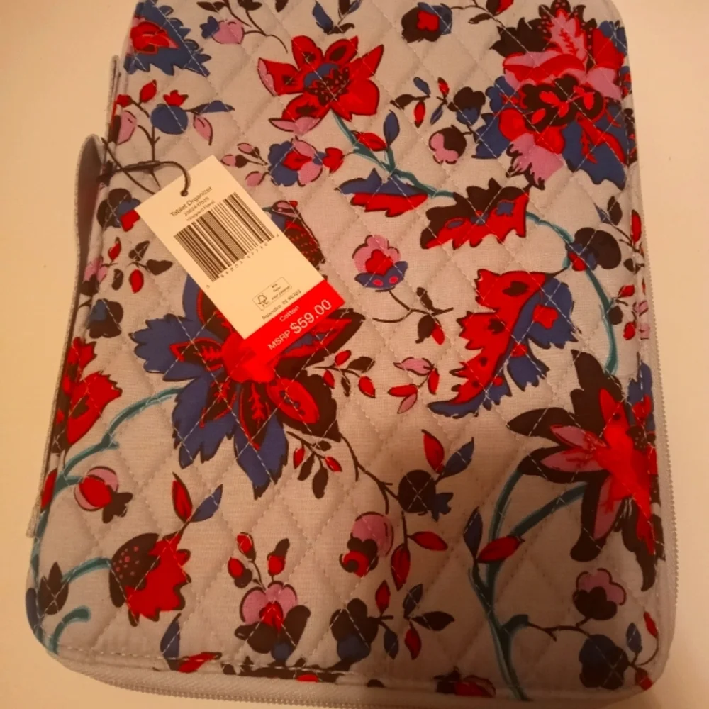 Vera Bradley Floral Quilted Tablet Case